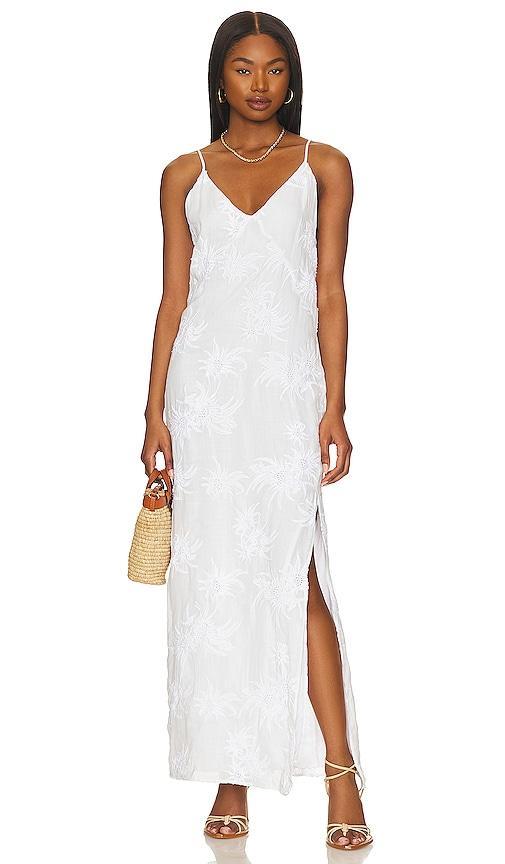 Larissa Embroidered Slip Dress Product Image