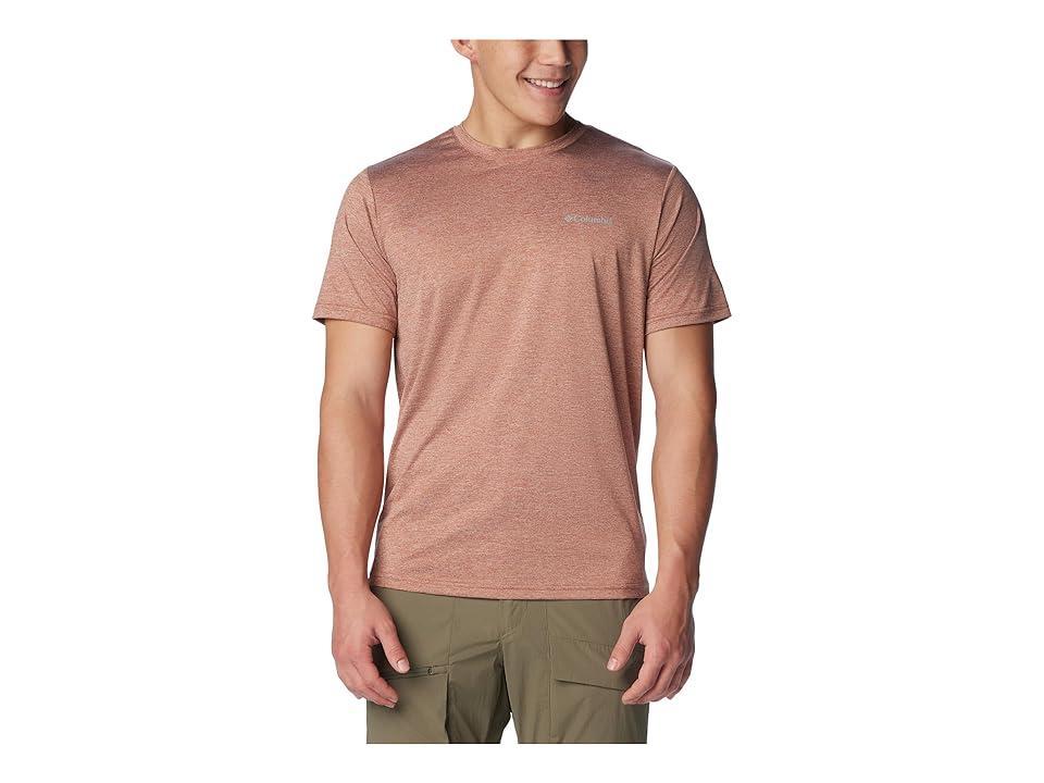 Columbia Hike Crew (Auburn Heather) Men's Clothing Product Image