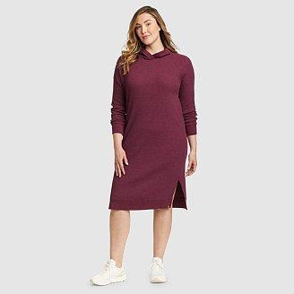 Women's Myriad Thermal Hoodie Dress Product Image