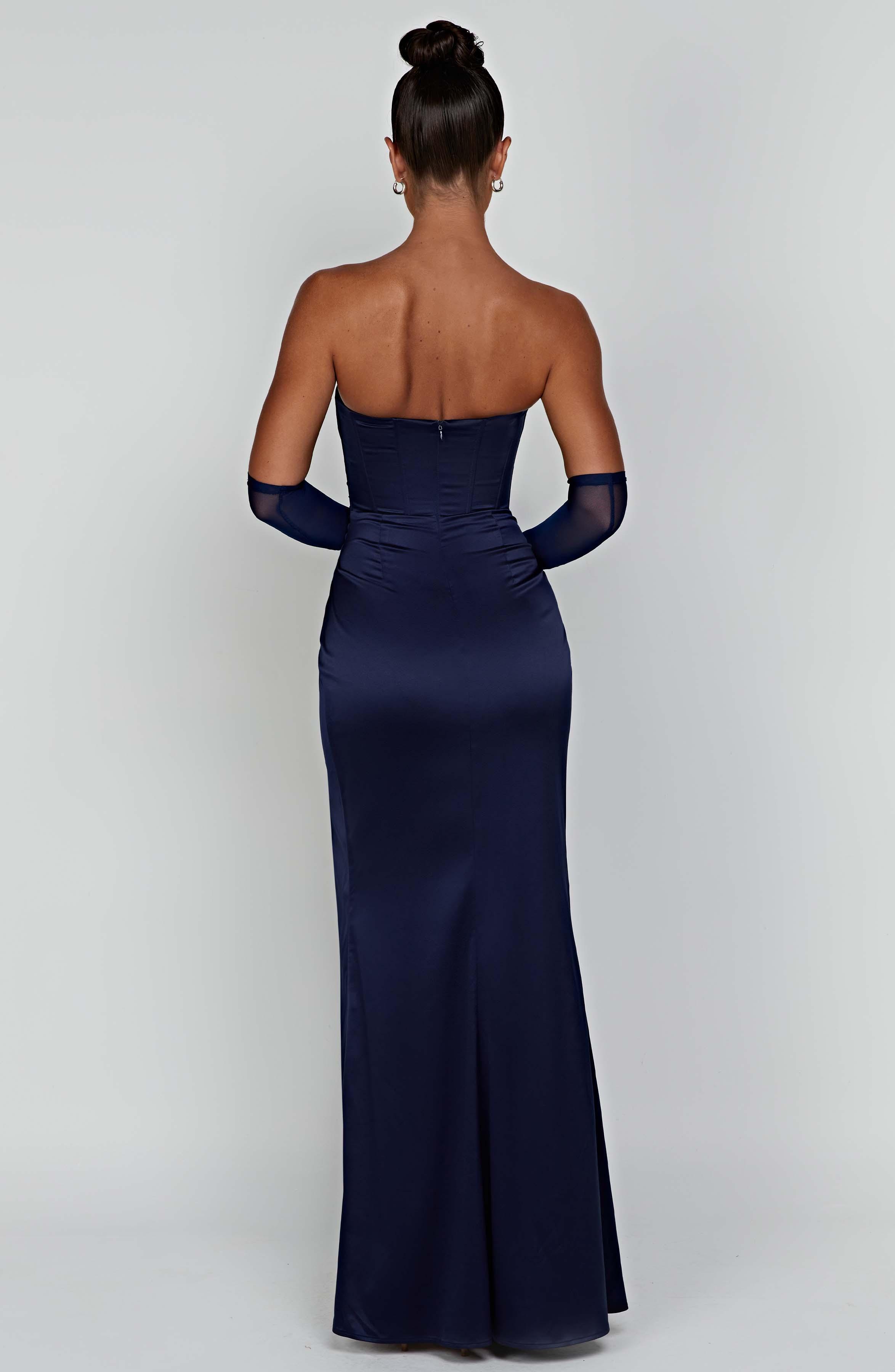 Safiya Maxi Dress - Navy Product Image