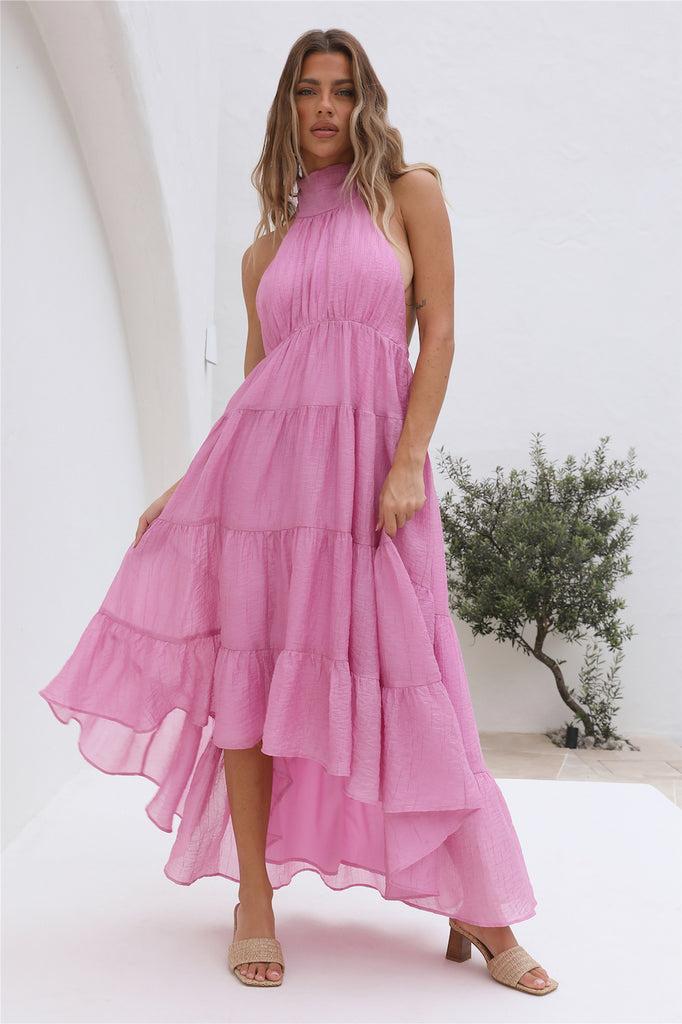 Spring Sunsets Maxi Dress Pink product image