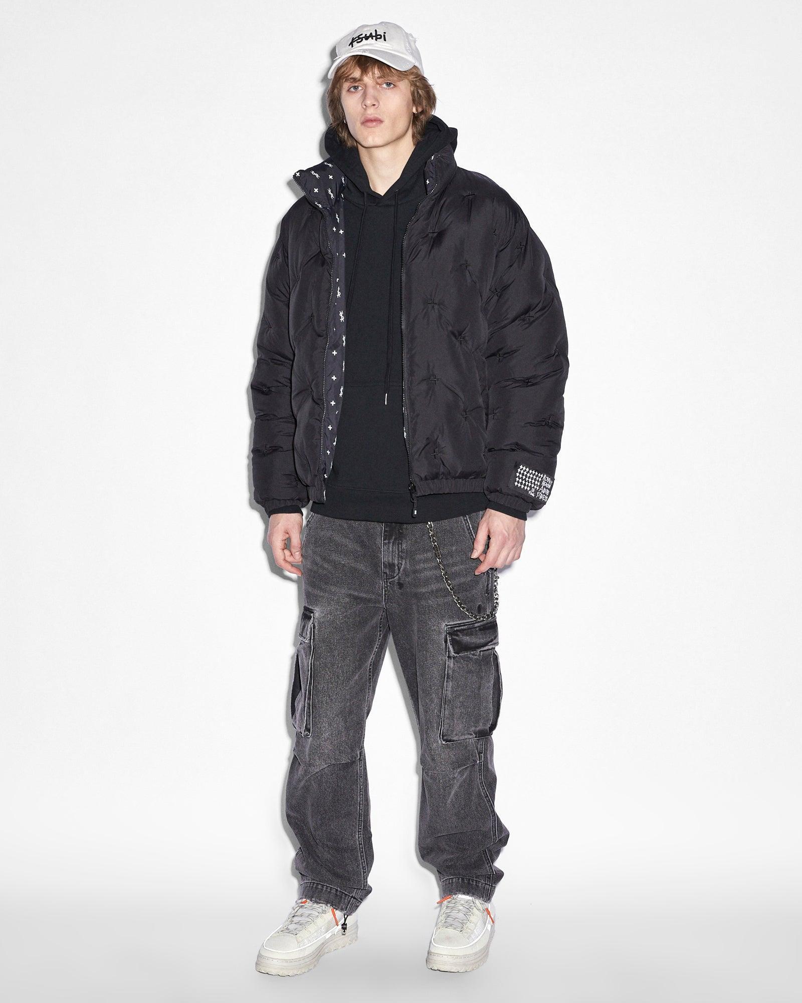 RIOT CARGO PANT ANGST BLACK Male Product Image