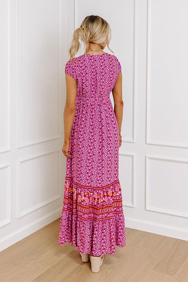 Hidden Garden Floral Maxi Dress Product Image