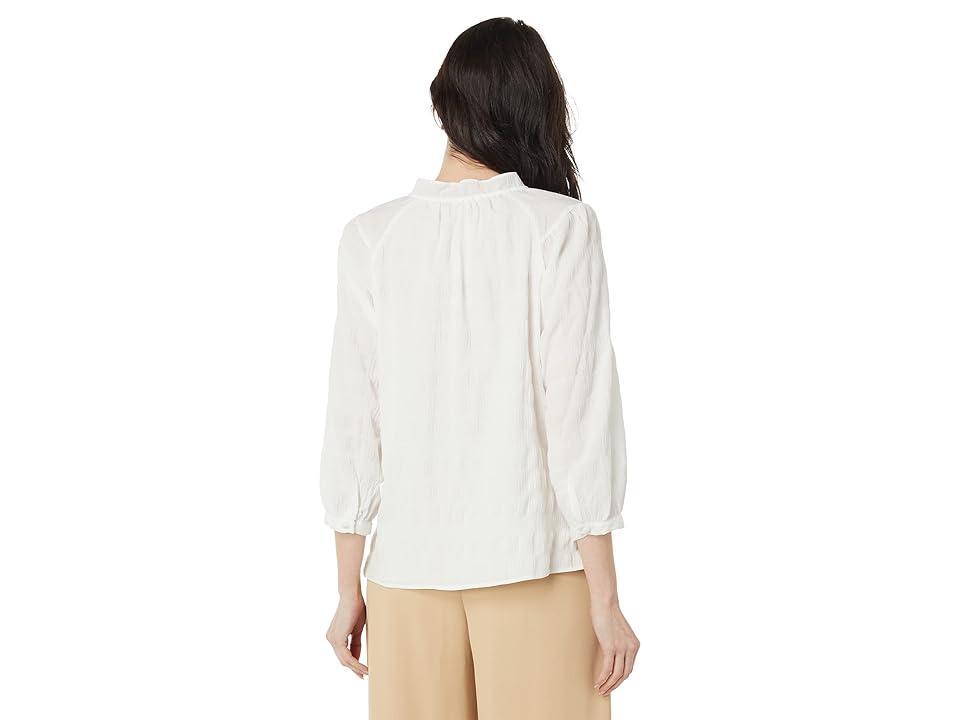 Vince Camuto Split-Neck Raglan Sleeve Blouse (New Ivory) Women's Clothing Product Image