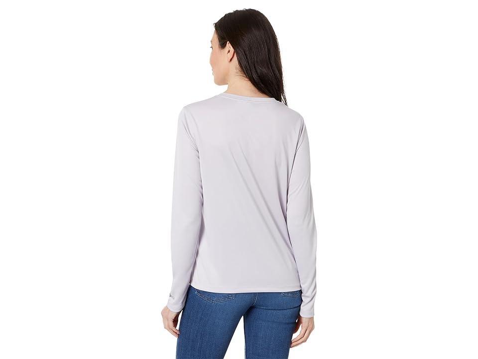 Carhartt Force Sun Defender Lightweight Long Sleeve Graphic T-Shirt (Lilac Haze) Women's Clothing Product Image