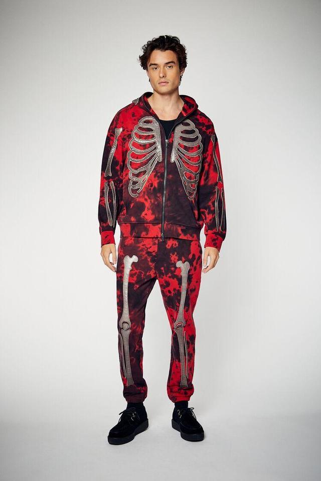 Heat-Reactive Skeleton Joggers | Forever 21 Product Image