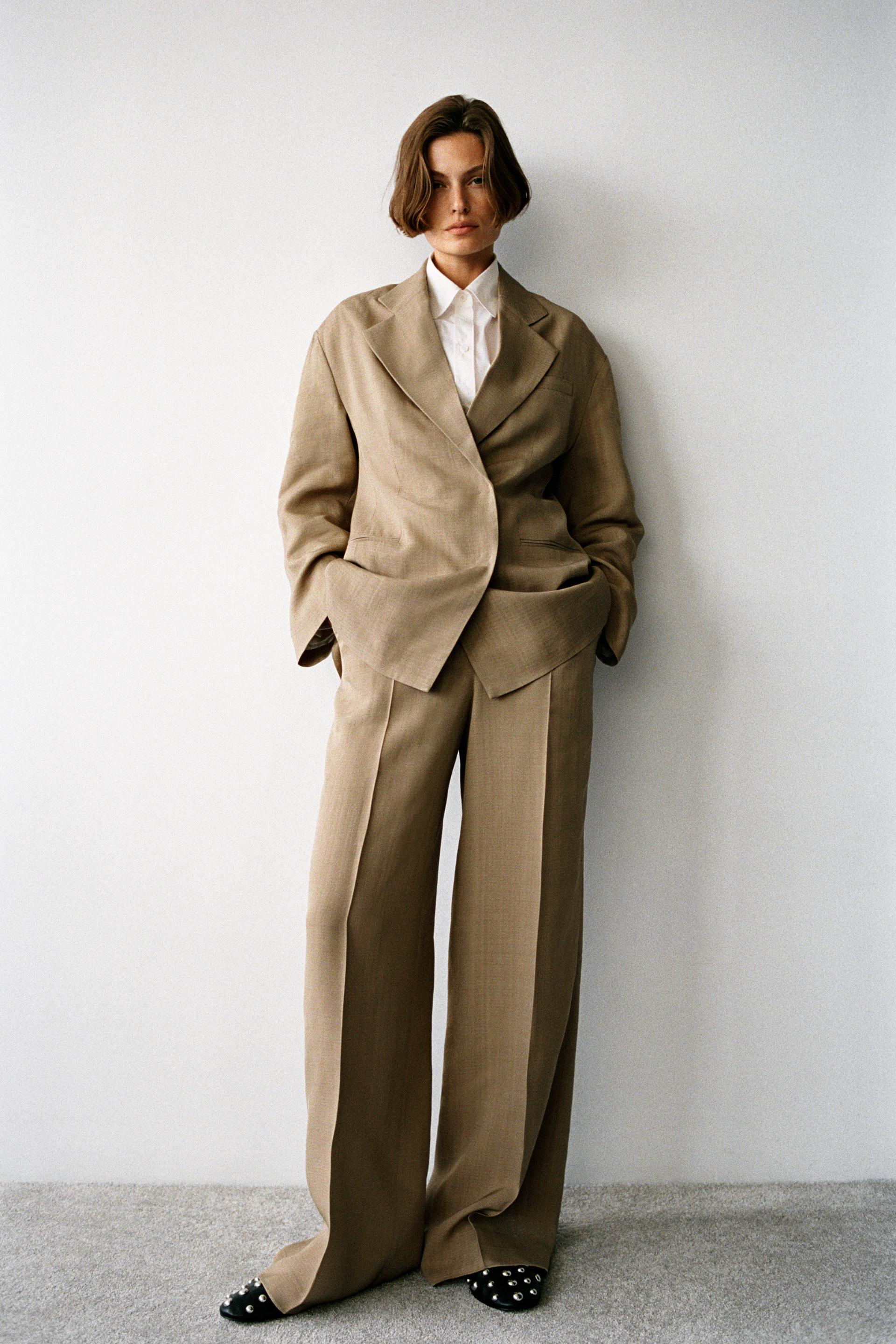 STRUCTURED PANTS ZW COLLECTION Product Image