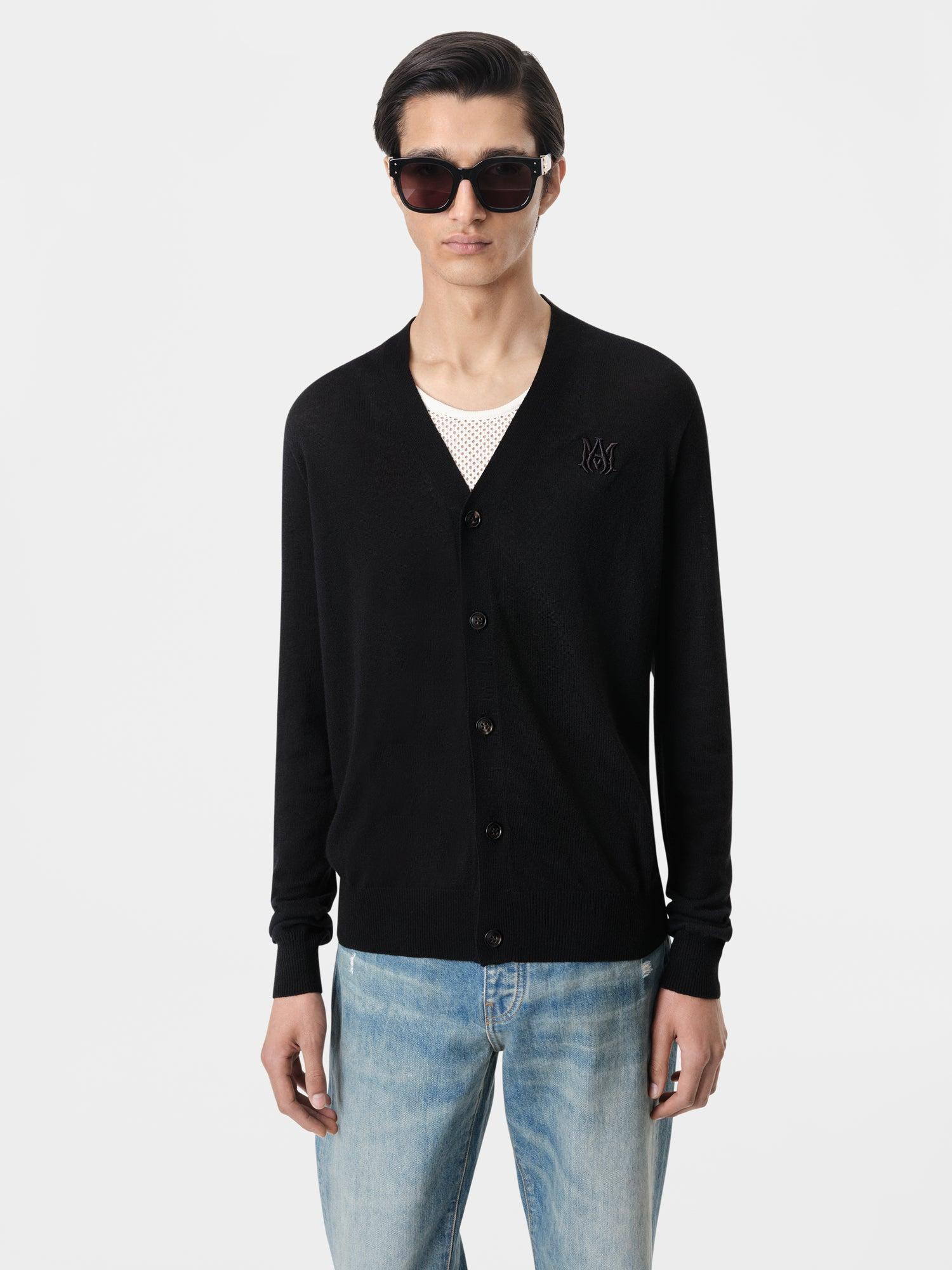 MA CARDIGAN - Black Male Product Image