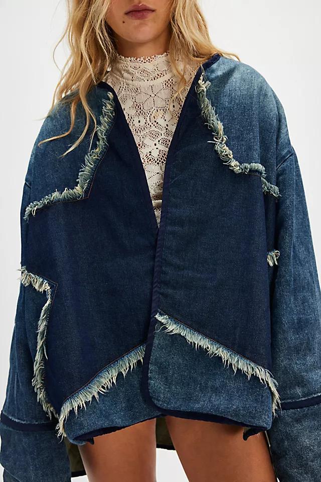 OneTeaspoon Memphis Star Denim Jacket Product Image