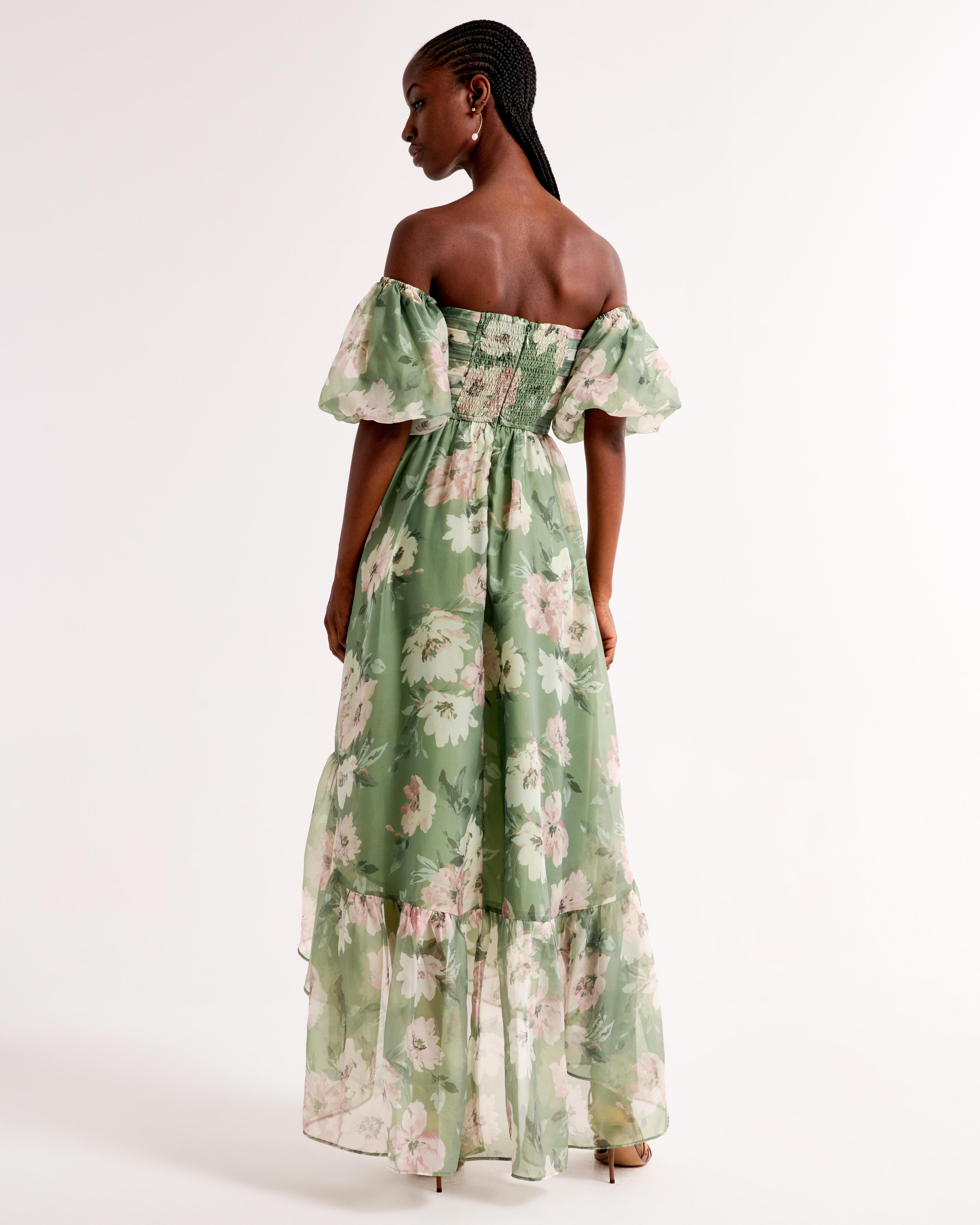 Emerson Off-The-Shoulder Drama Maxi Dress Product Image