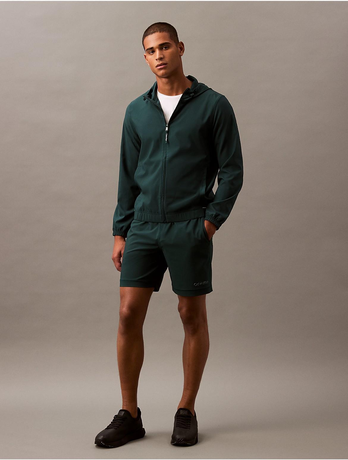 Calvin Klein Mens Modern Sport Woven Shorts - Green - S Product Image