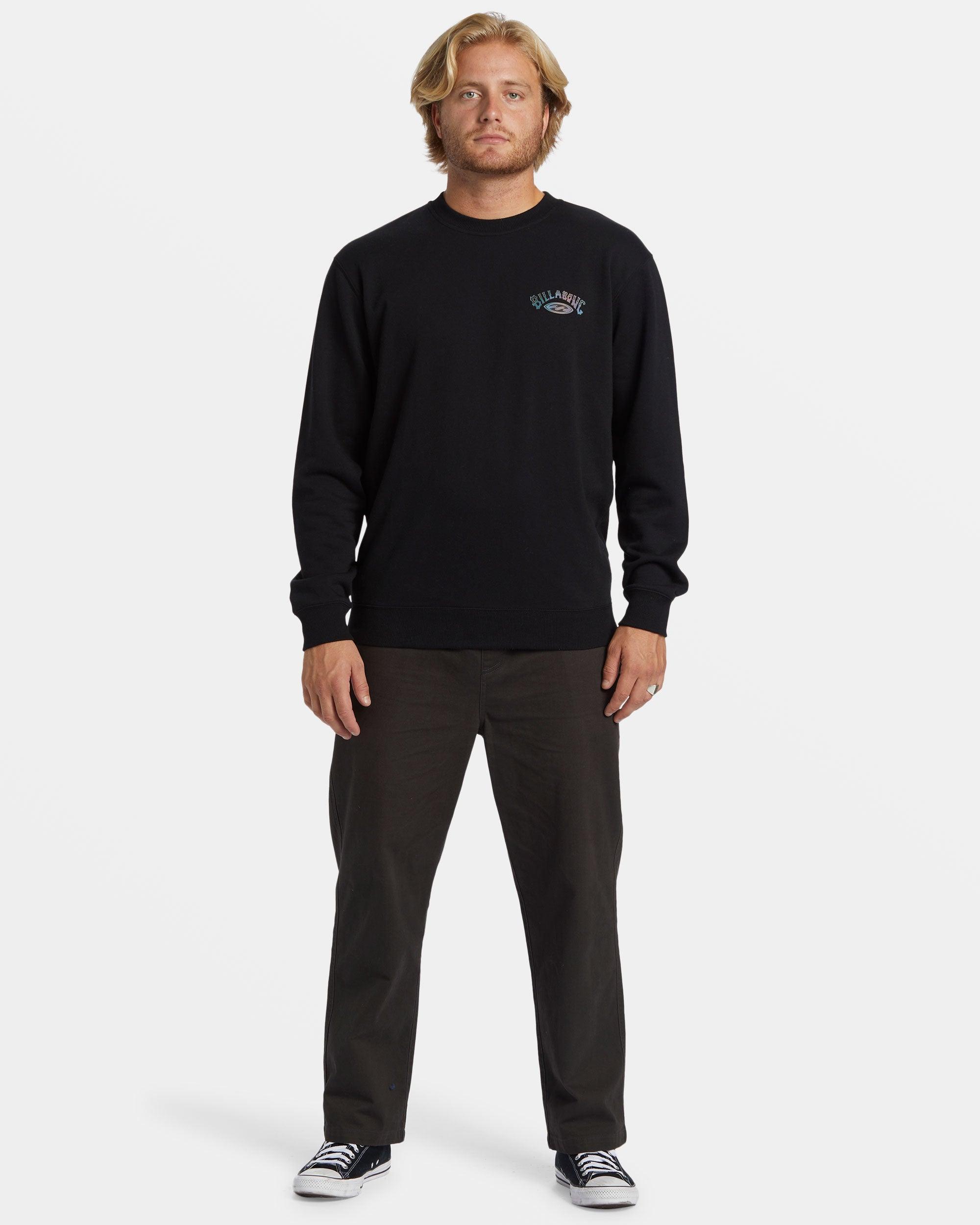 Short Sands Crewneck Sweatshirt - Black Male Product Image