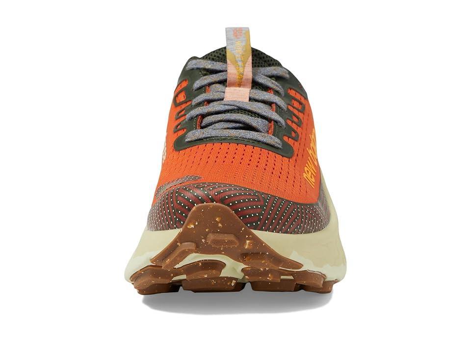 New Balance Mens Fresh Foam More Trail V3 - Running Shoes Tan/Green Product Image