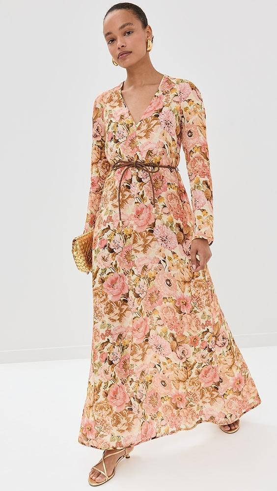 Zimmermann Golden Plunge Maxi Dress | Shopbop Product Image