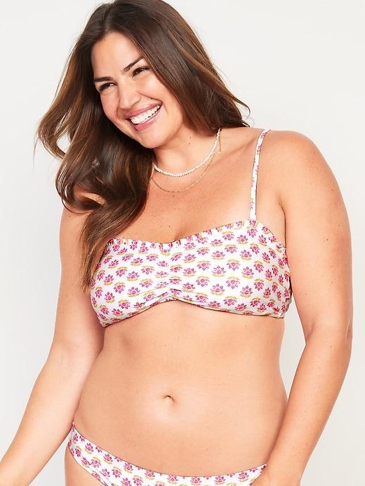 Mid-Rise Bikini Swim Bottoms Product Image