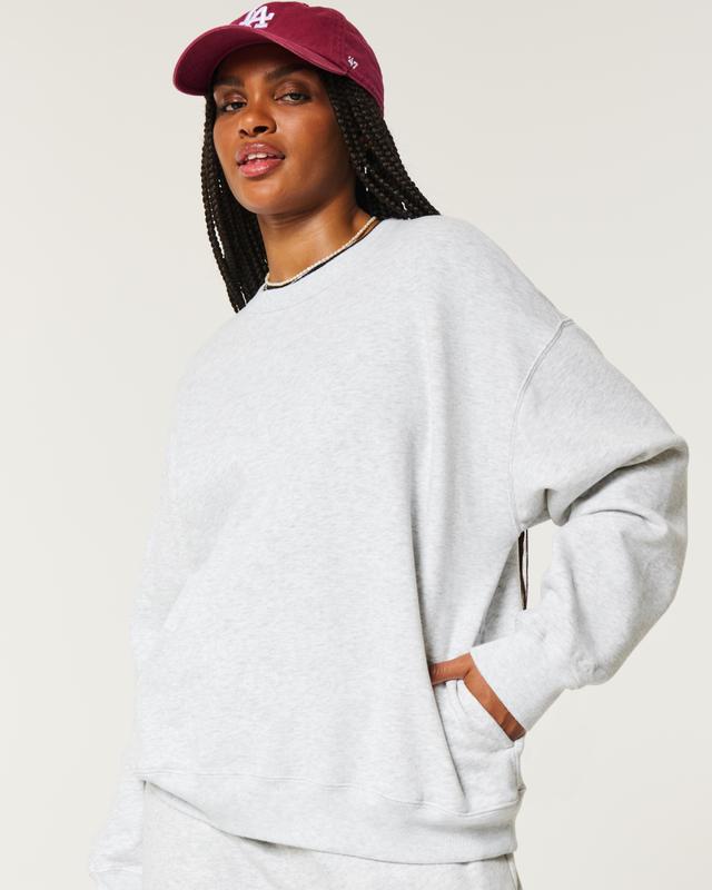 Oversized Crew Sweatshirt Product Image