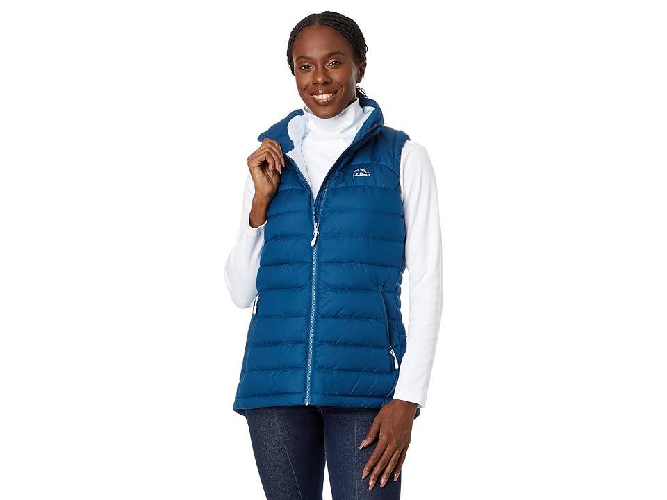 L.L.Bean Down Vest (Dark Marine ) Women's Clothing Product Image