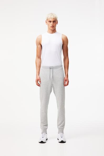 H & M - Cotton Sports Joggers - Gray Product Image