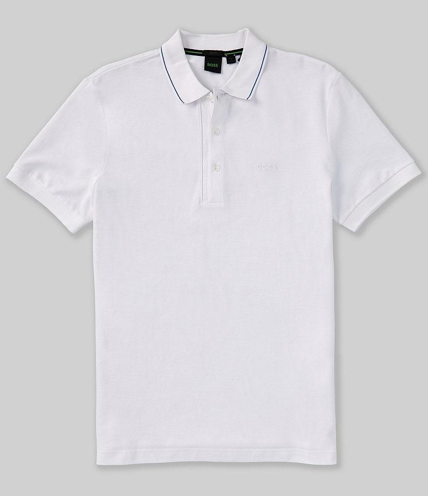 Hugo Boss BOSS Slim Fit Paule 4 Short Sleeve Polo Shirt Product Image