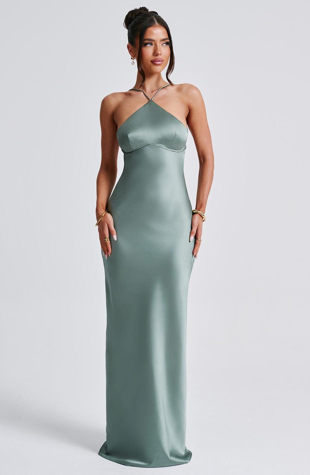 Sinead Maxi Dress - Sage Product Image