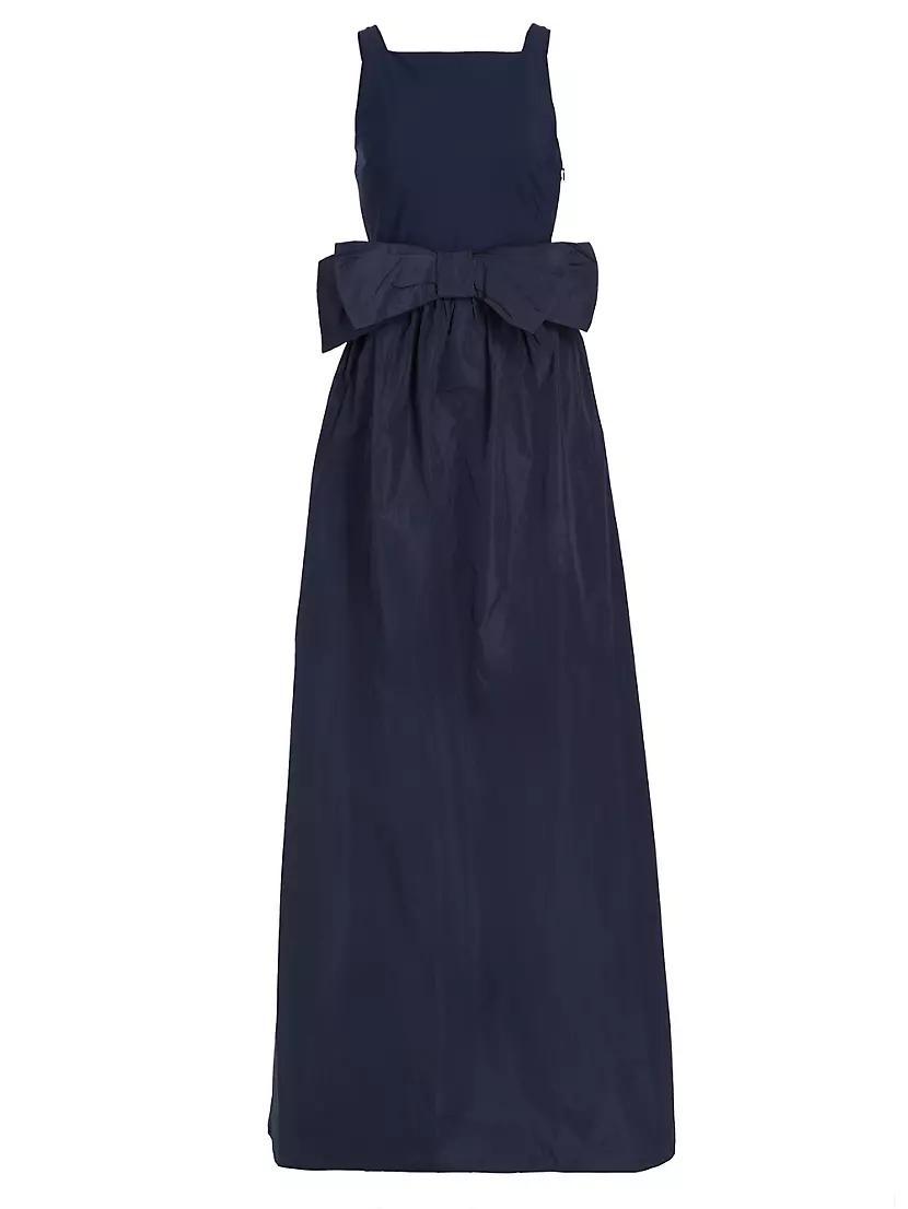 Harlee Taffeta Bow Gown Product Image