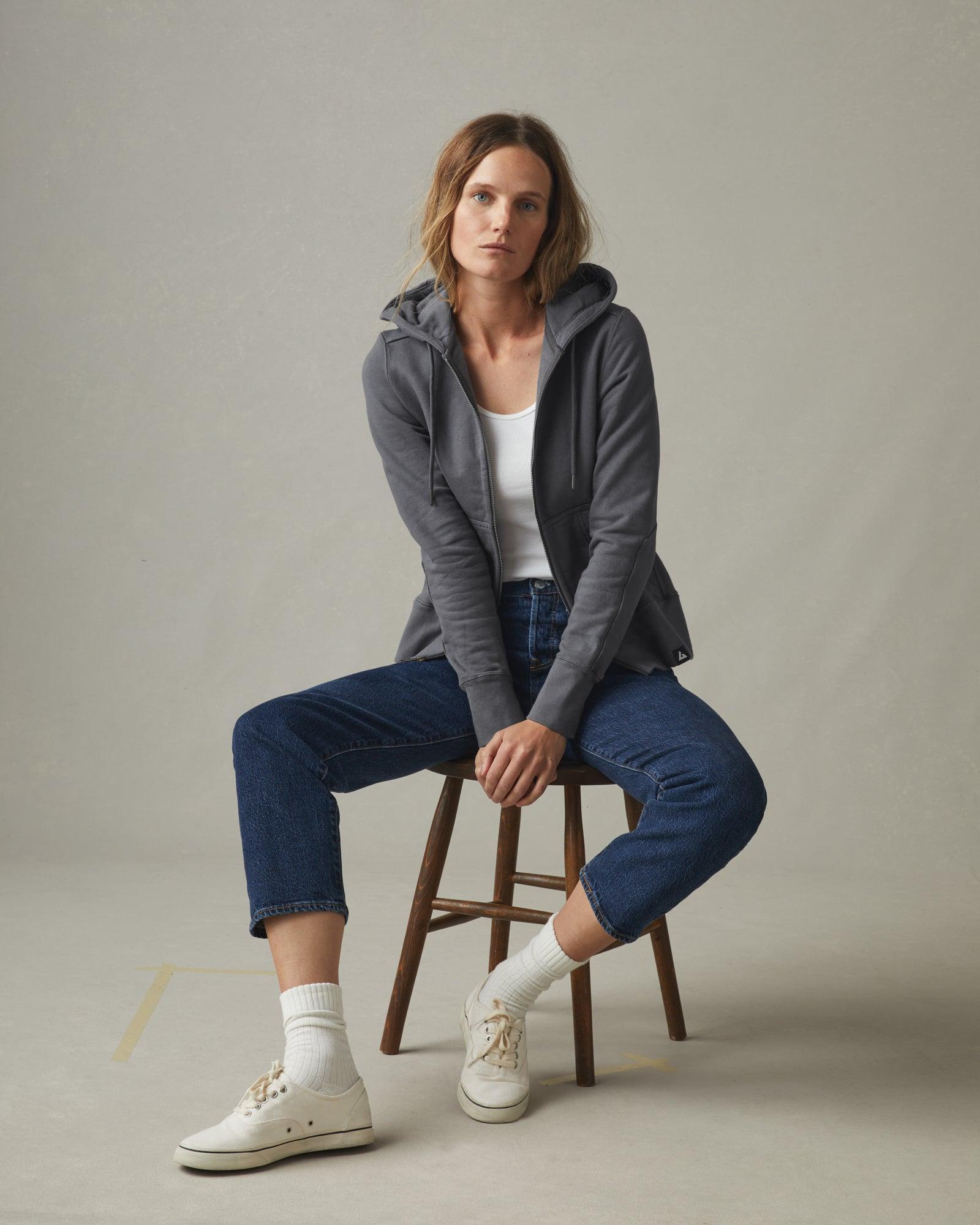 Classic Full Zip - Iron Female Product Image