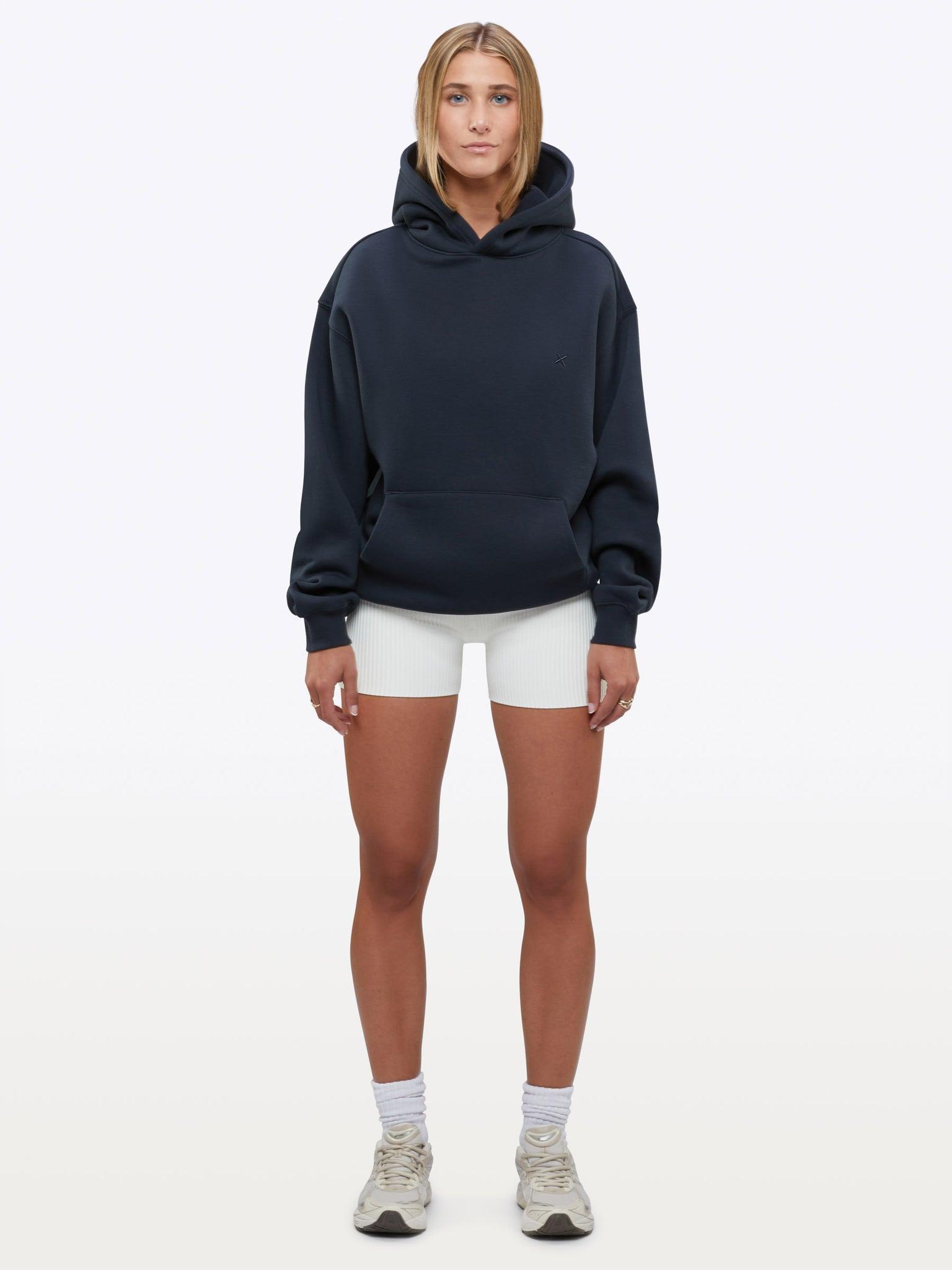 Divine Fleece Hoodie | Obsidian Relaxed-fit Product Image