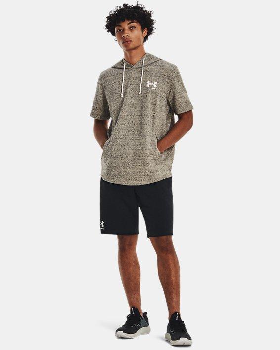 Men's UA Rival Terry Short Sleeve Hoodie Product Image