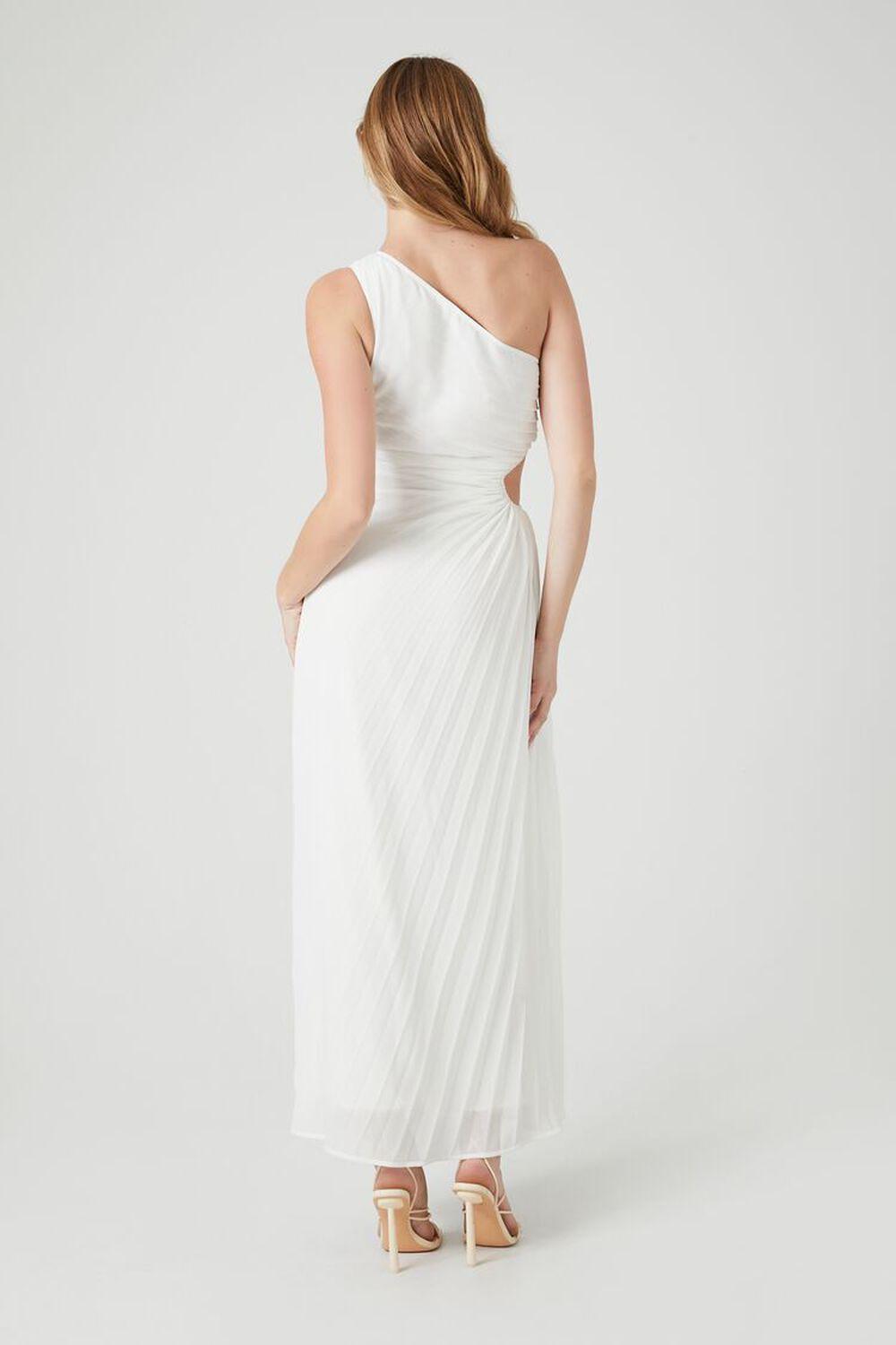 Textured One-Shoulder Maxi Dress | Forever 21 Product Image