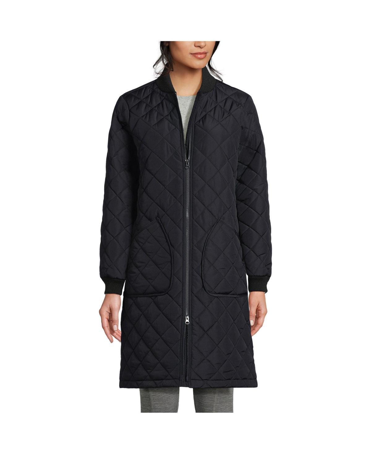 Lands End Womens FeatherFree Insulated Bomber Coat Product Image