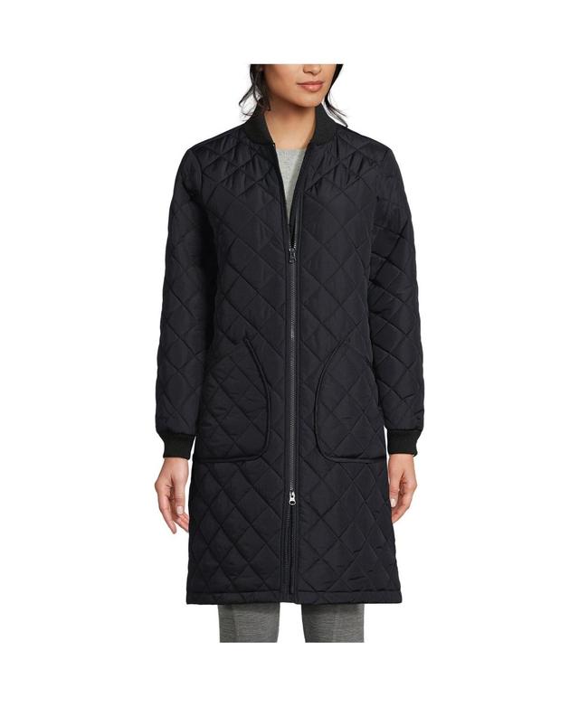 Lands End Womens FeatherFree Insulated Bomber Coat Product Image