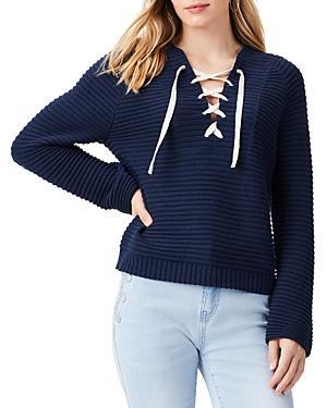 NIC+ZOE Sailor Sweater (Dark Indigo) Women's Sweater Product Image