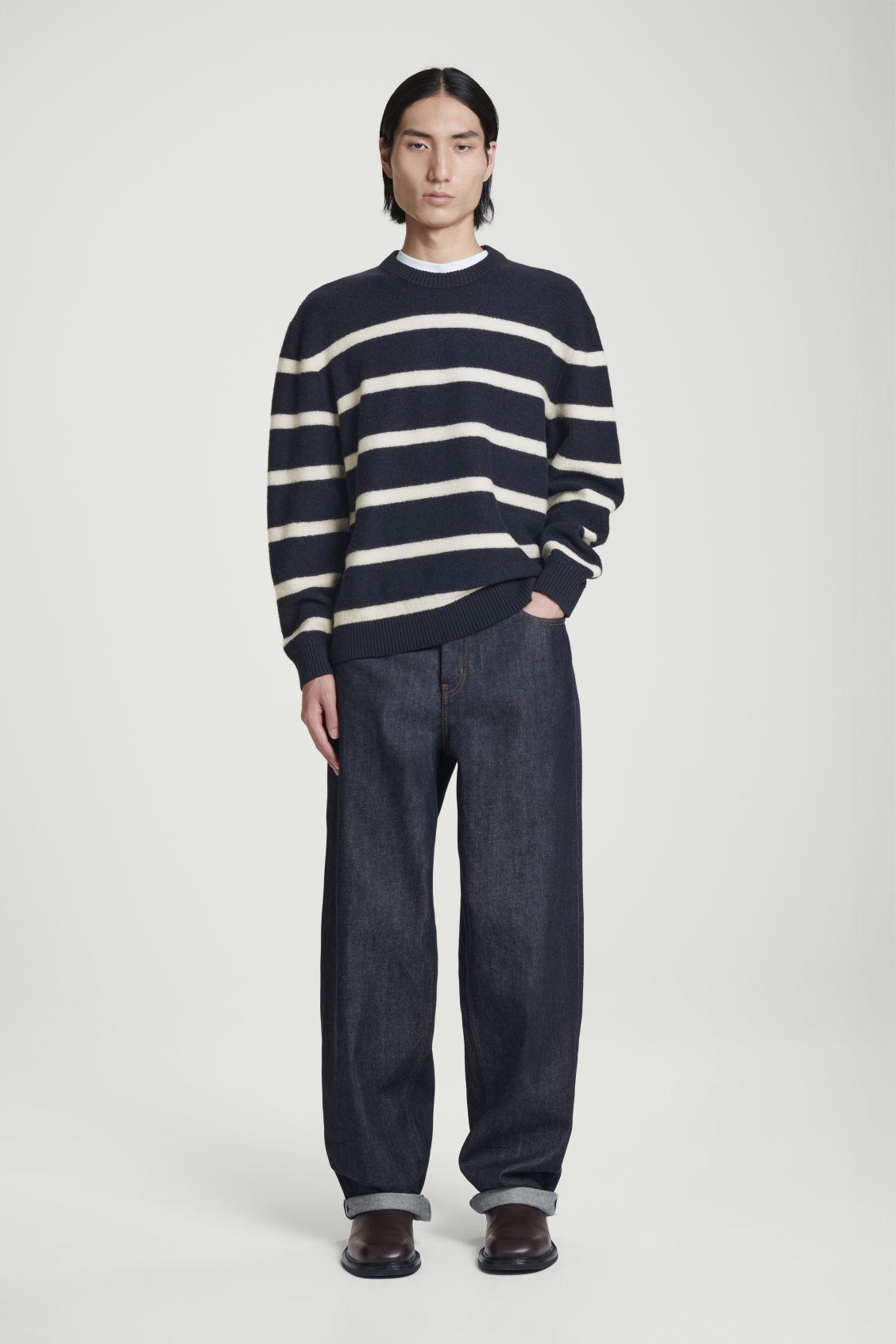 BOILED-WOOL CREW-NECK JUMPER Product Image