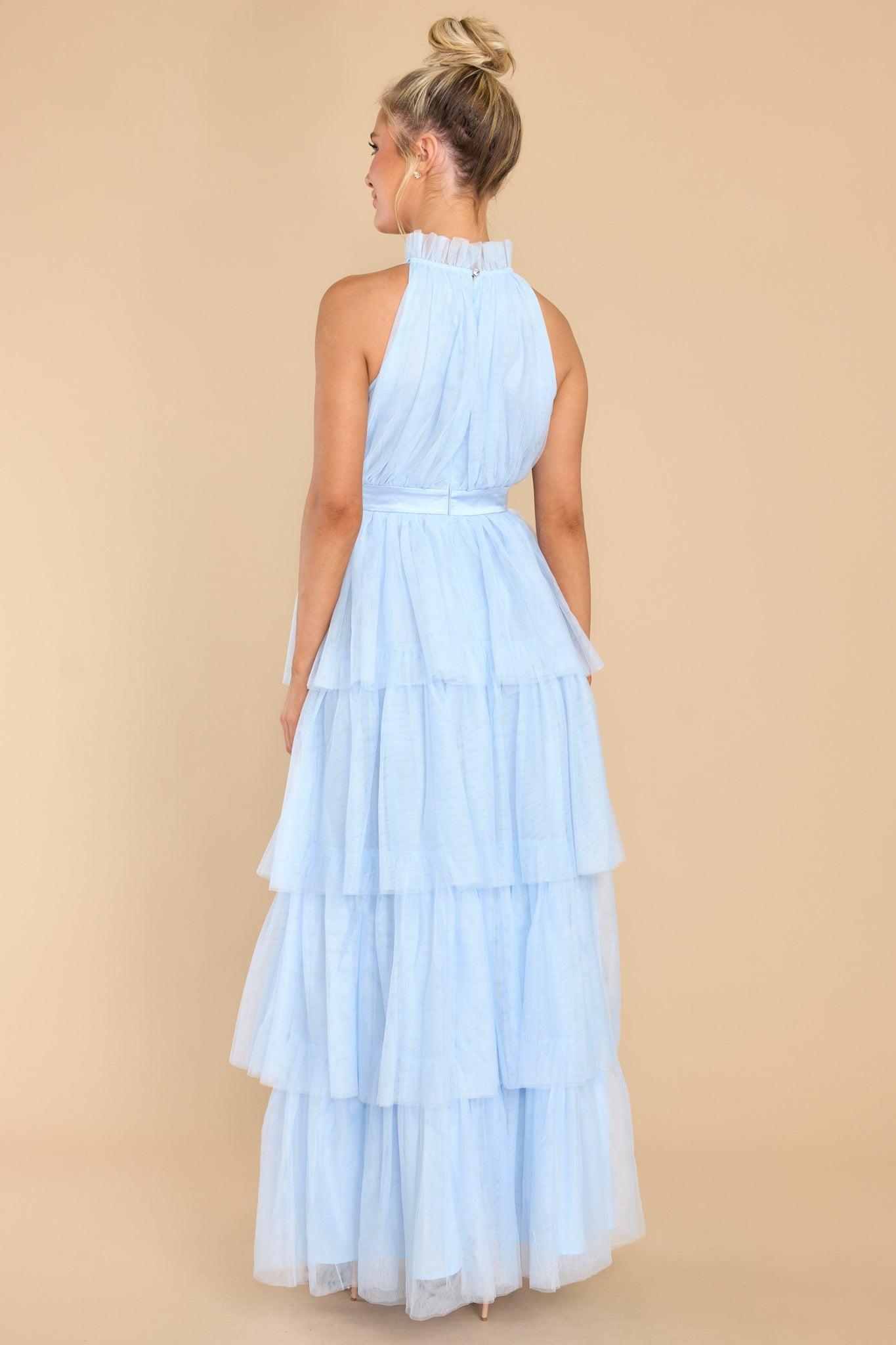 Aura Shock And Awe Blue Maxi Dress Product Image