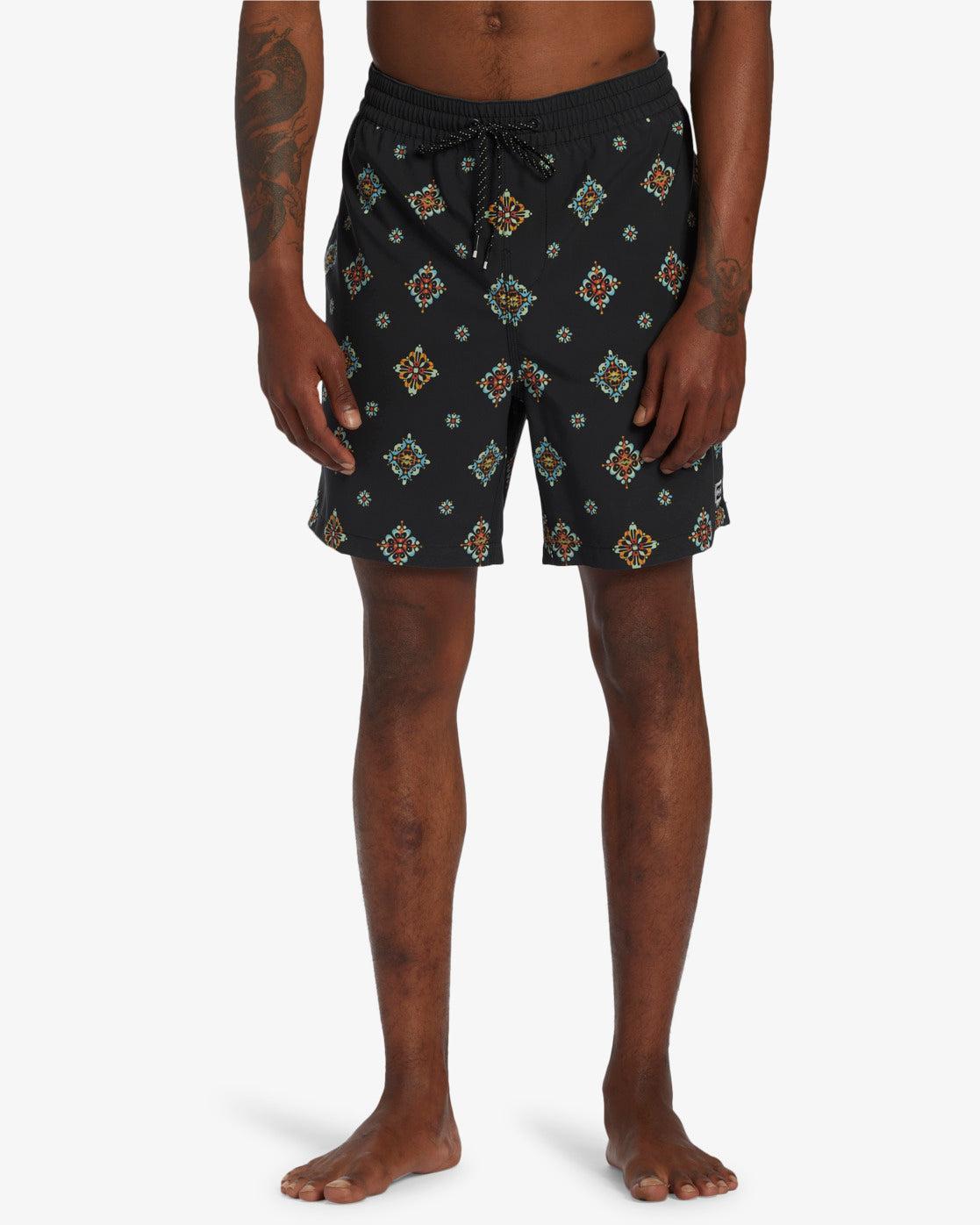 Good Times Layback 16" Swim Trunks - Night Male Product Image