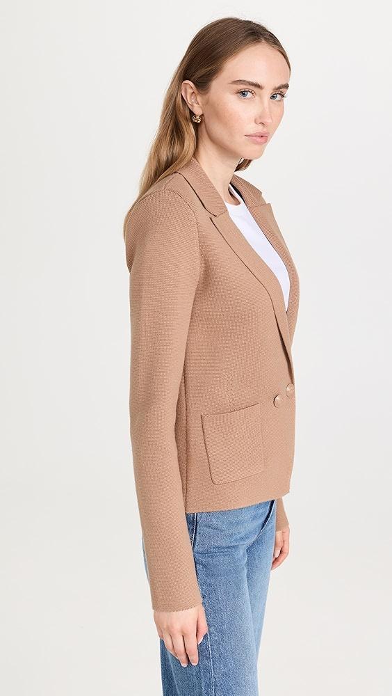 L'AGENCE Sofia Knit Blazer | Shopbop Product Image