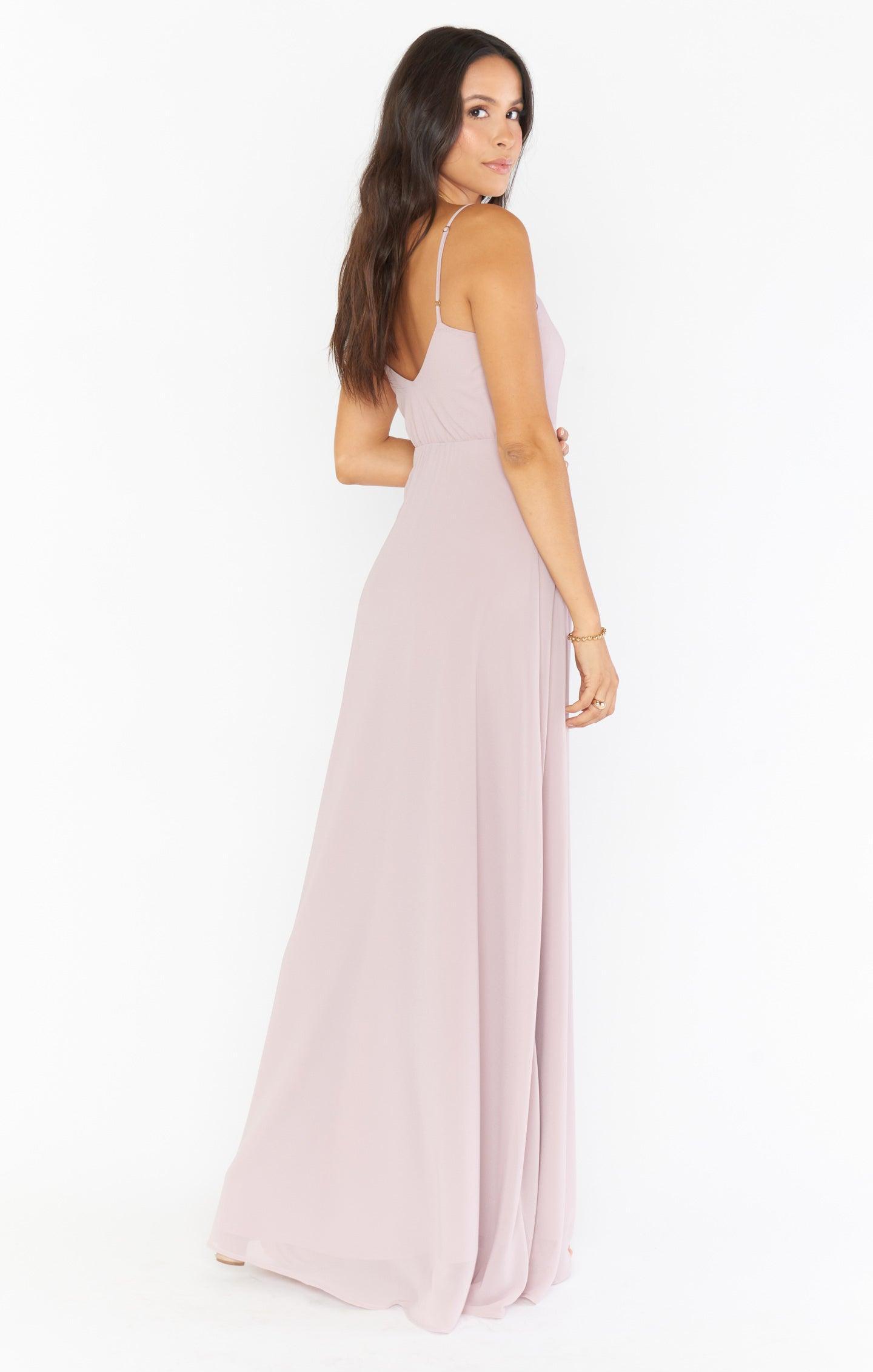 Faith Maxi Dress ~ Ivory Luxe Satin Product Image