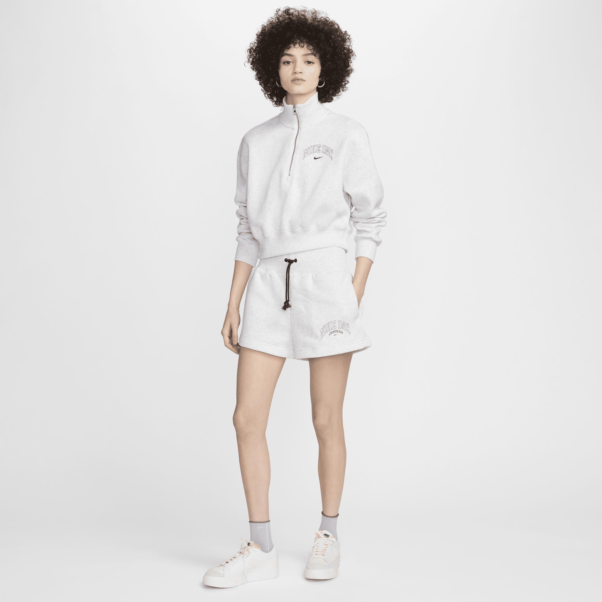 Womens Nike Sportswear Phoenix Fleece High-Waisted Shorts Product Image