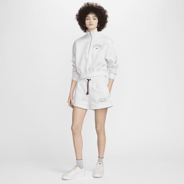 Womens Nike Sportswear Phoenix Fleece High-Waisted Shorts Product Image