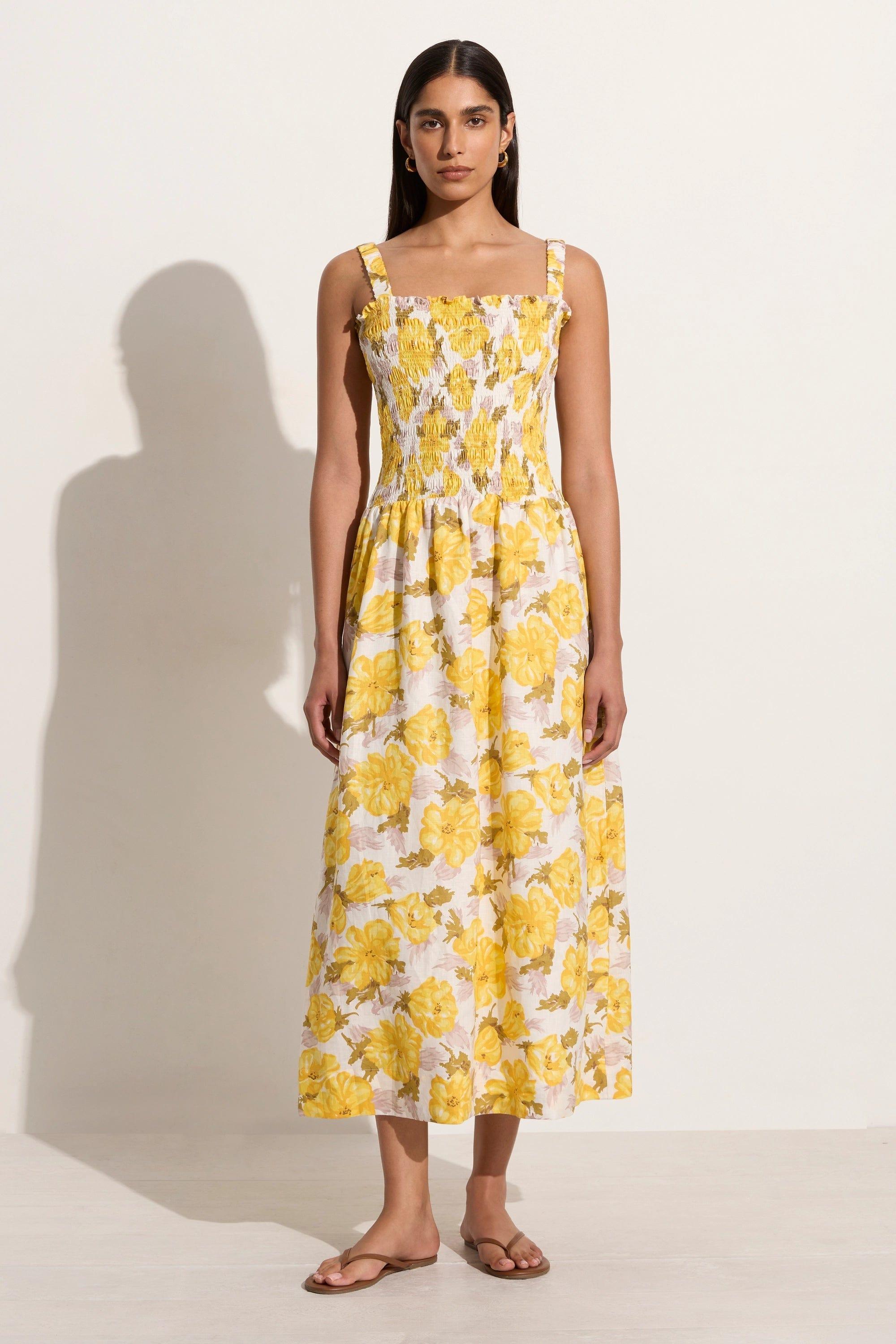 Messina Midi Dress Isadora Floral - Final Sale Product Image