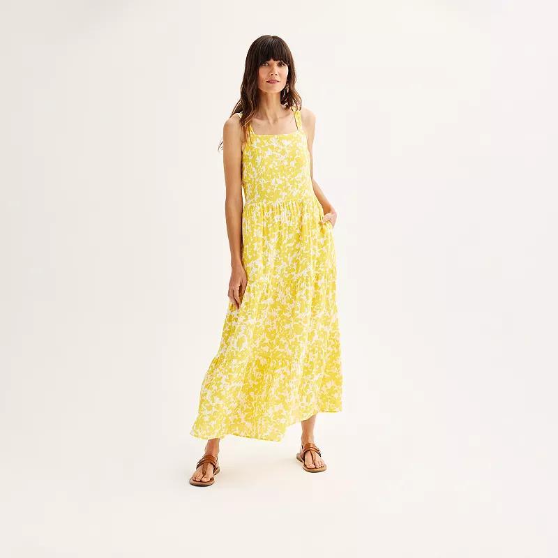 Womens Sonoma Goods For Life Soft Gauze Maxi Dress Product Image