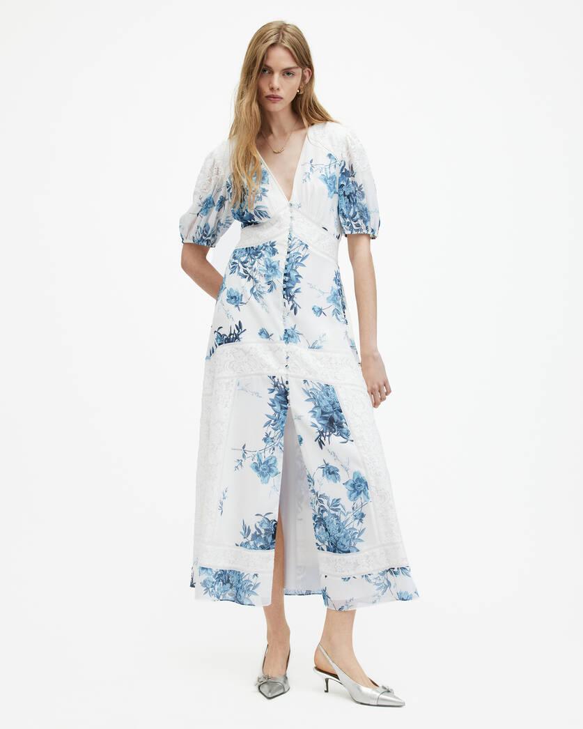 Dinah Lace Dekorah Floral Maxi Dress Product Image