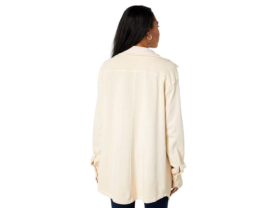 LAmade Main Street Shacket (La Crema) Women's Clothing Product Image