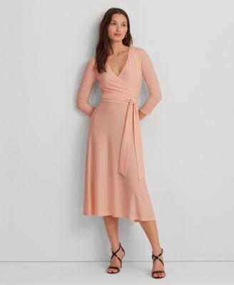 Lauren Ralph Lauren Surplice V-Neck 34 Sleeve A Product Image