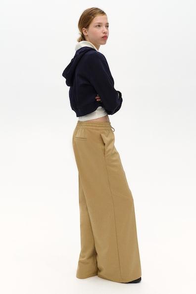 Wide-cut Pull-on Pants product image