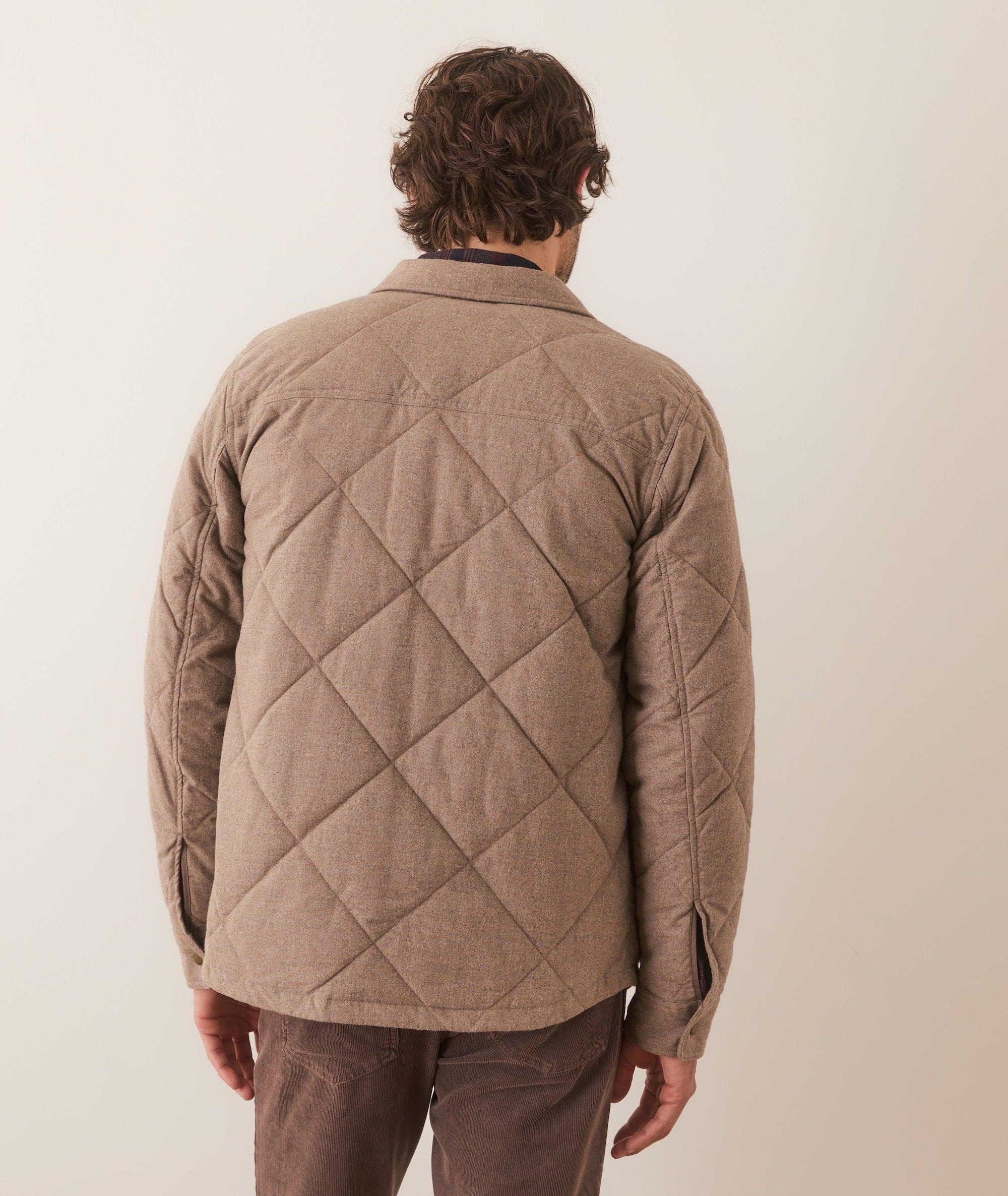 Olin Quilted Overshirt Product Image