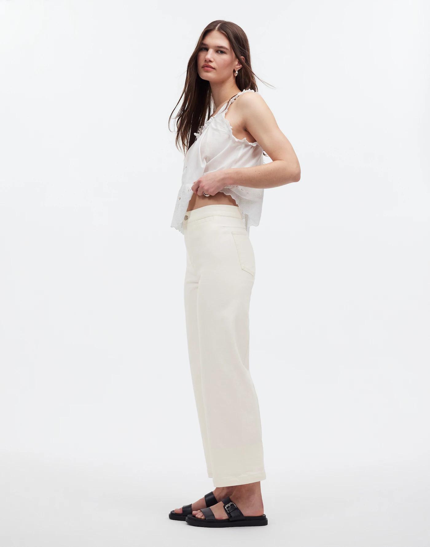 The Tall Emmett Wide-Leg Crop Jean: Welt Pocket Edition Product Image