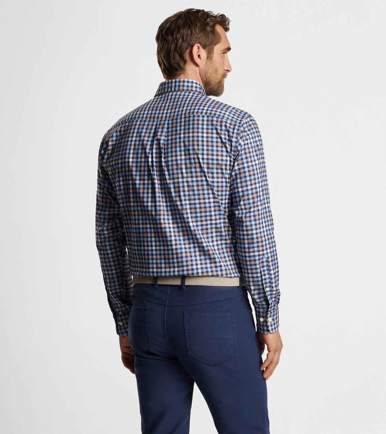 Chambly Crown Lite Cotton-Stretch Sport Shirt Product Image