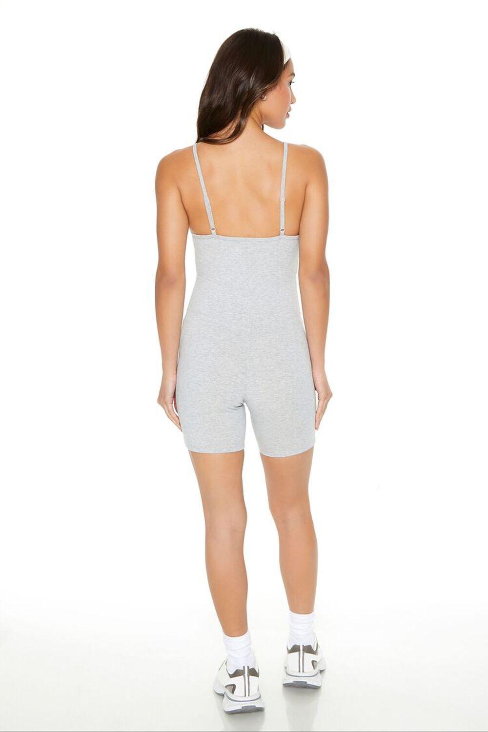 Active Heathered Cami Romper | Forever 21 Product Image