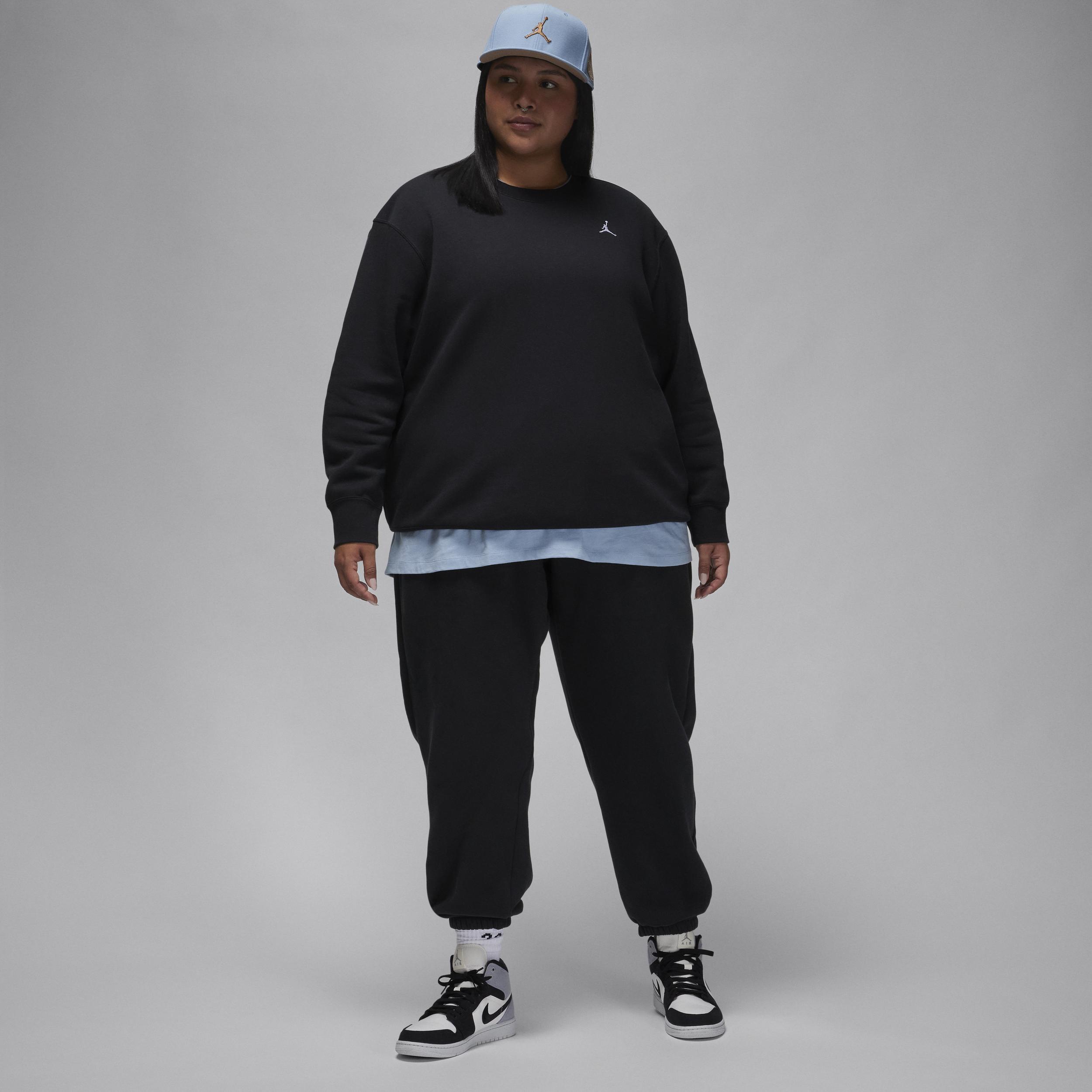 Women's Jordan Brooklyn Fleece Crew-Neck Sweatshirt (Plus Size) Product Image